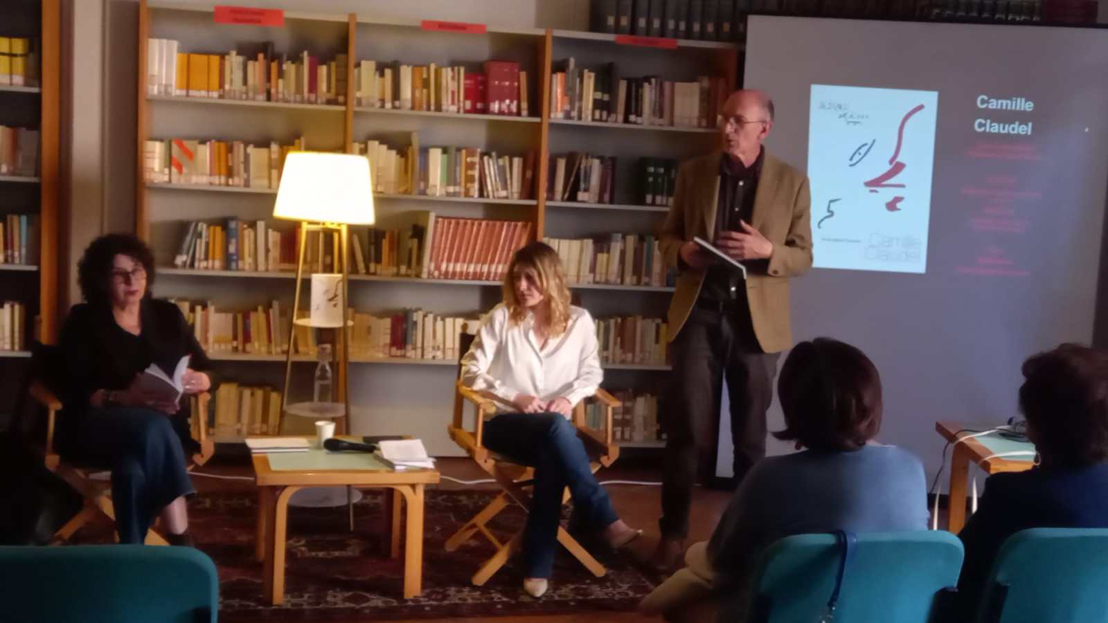 Anna Maria Panzera, Ilaria Monti e Alberto Timossi.