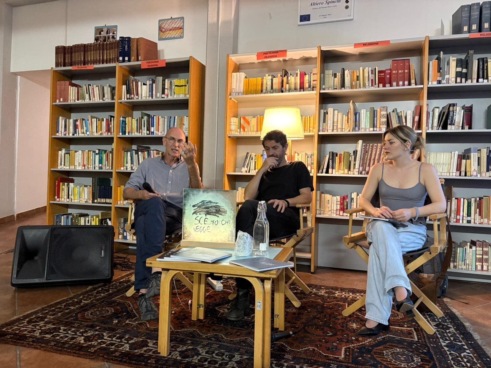 L'incontro nella Biblioteca Elio Filippo Accrocca di Cori.